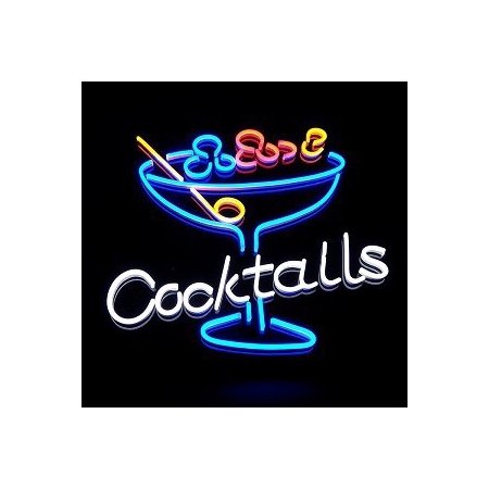 НВ-25 Надпись Cocktails из гибкого неона